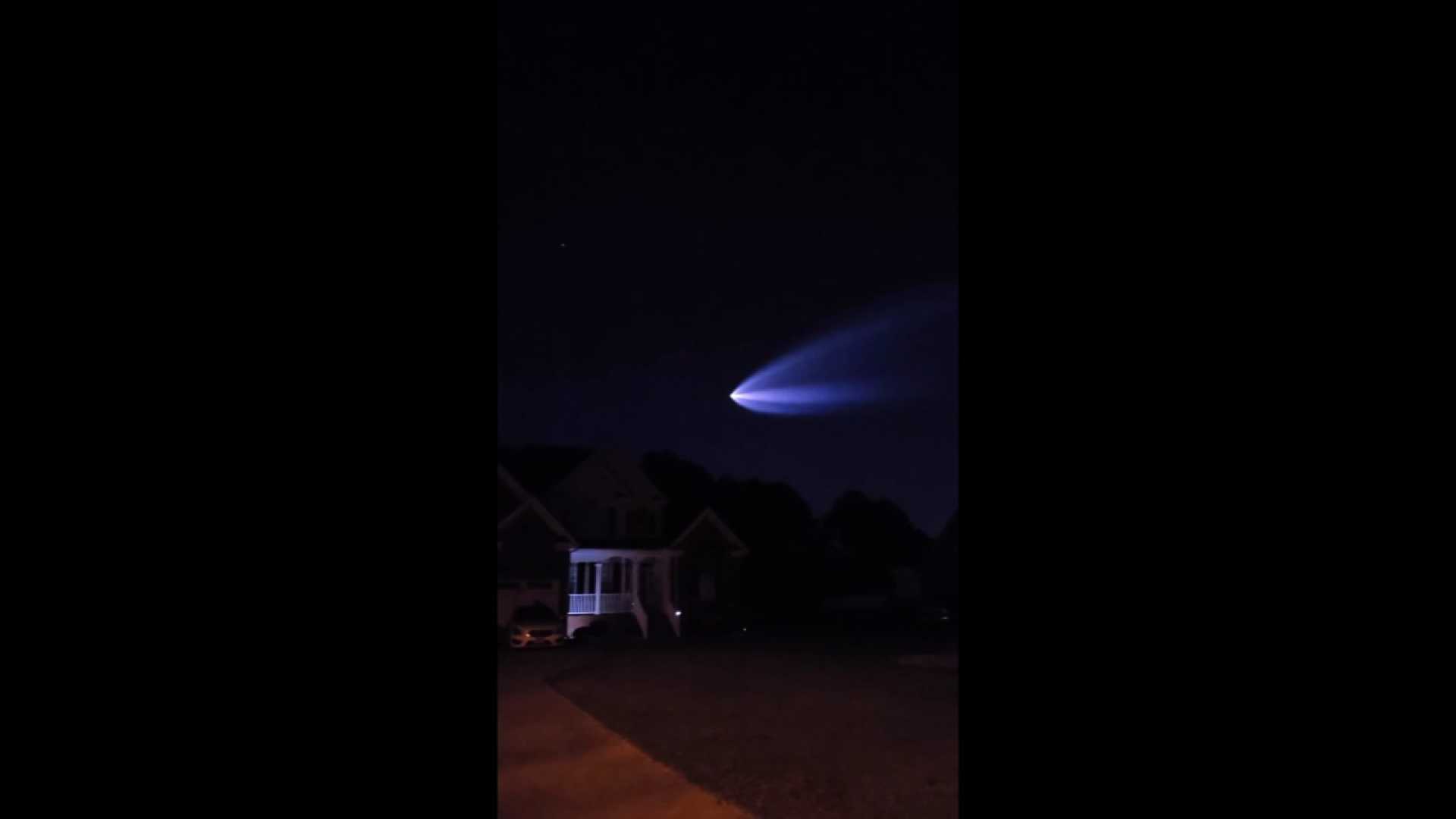 Spacex Falcon 9 Rocket Launch North Carolina