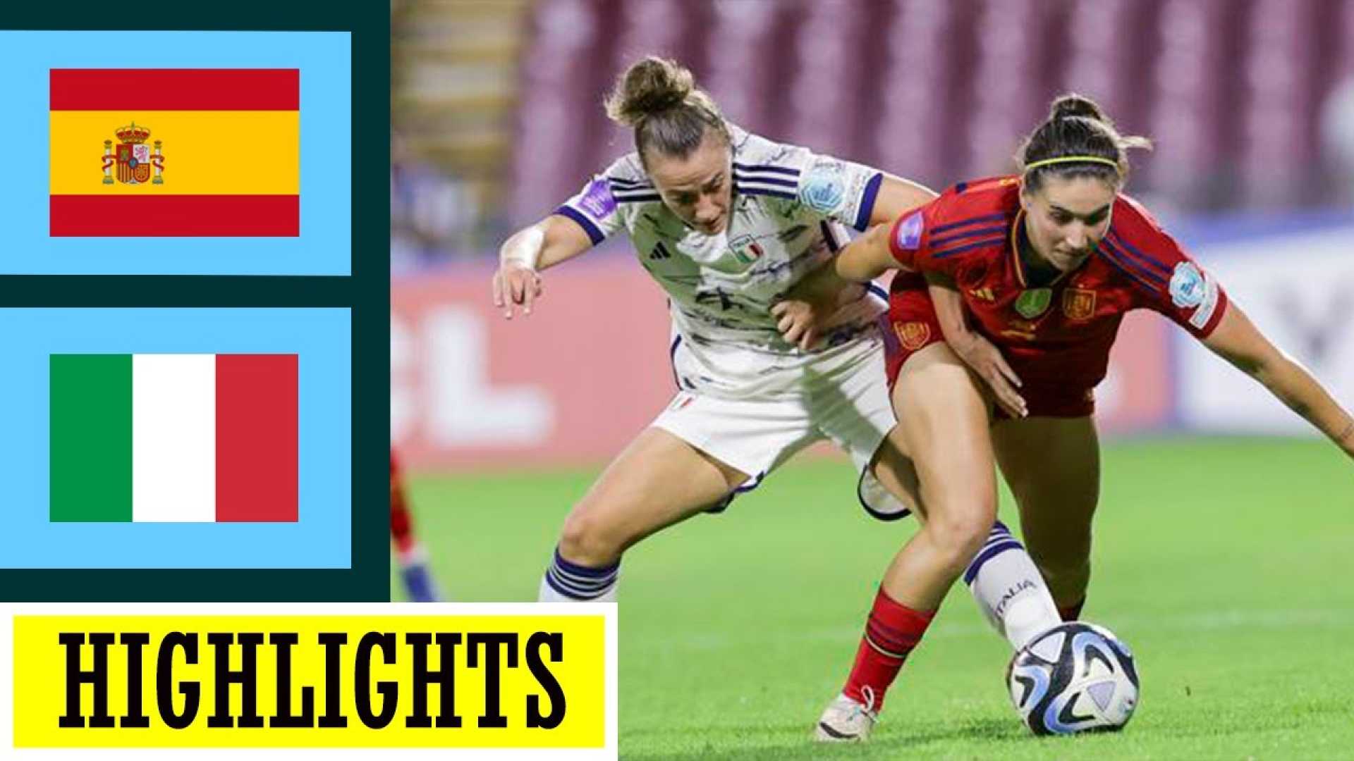 Spain Vs Italy Women's Euro 2025