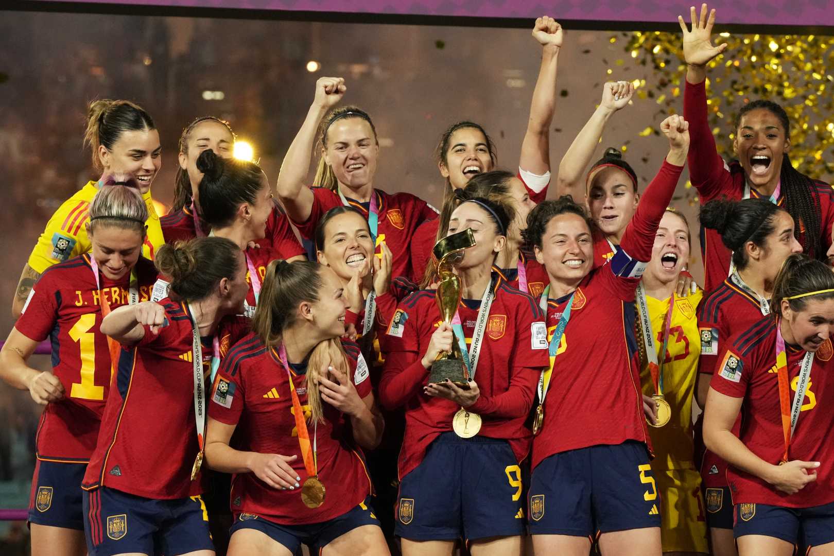 Spain Women's Soccer Team Euro 2025