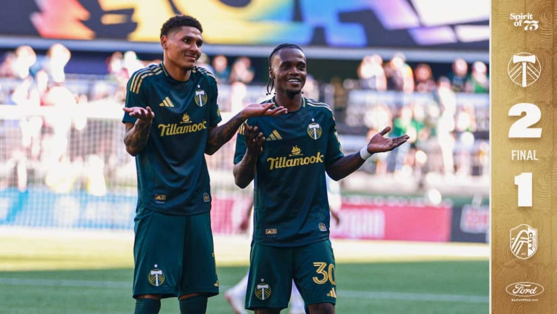 St. Louis City Sc Versus Portland Timbers Soccer Match