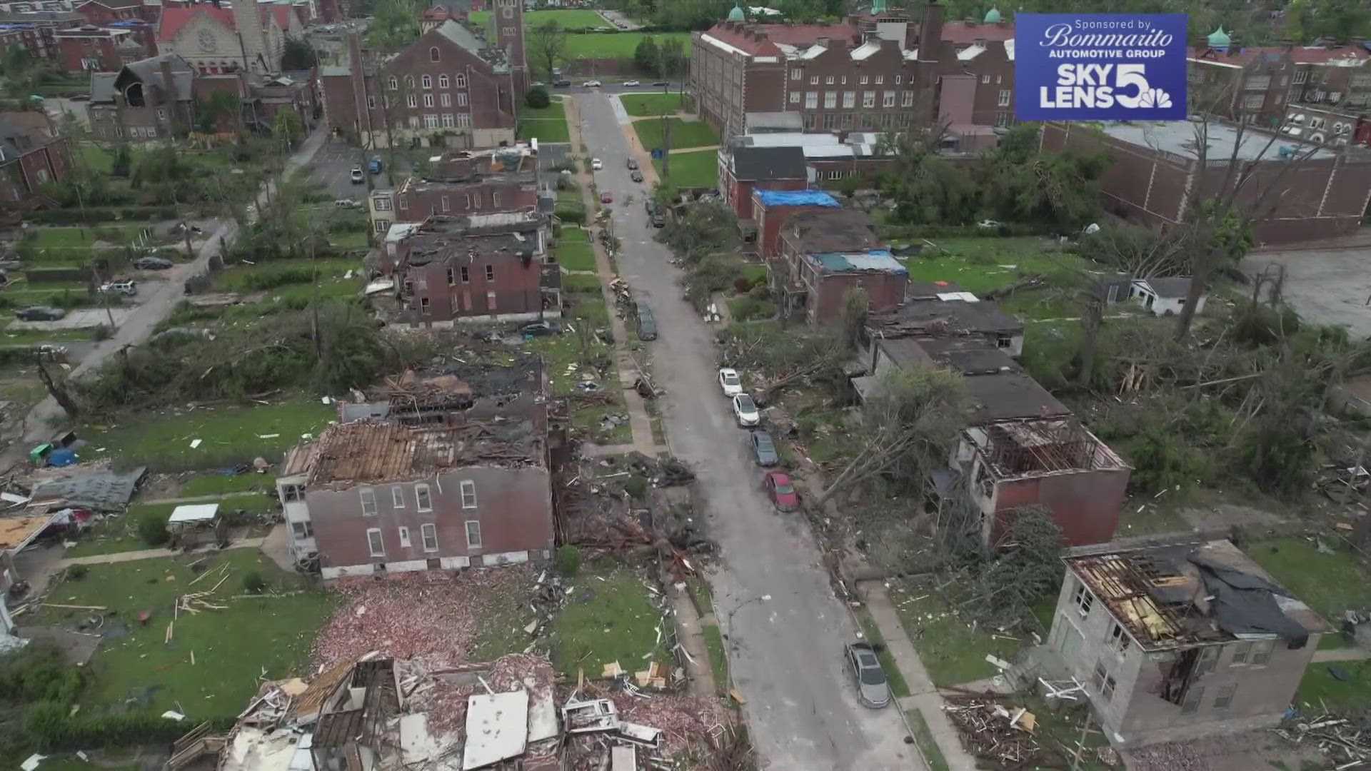 St. Louis Heat Urban Neighborhoods Tornado Recovery