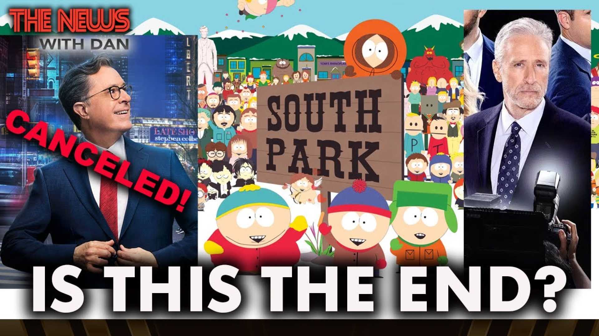 Stephen Colbert Jon Stewart South Park