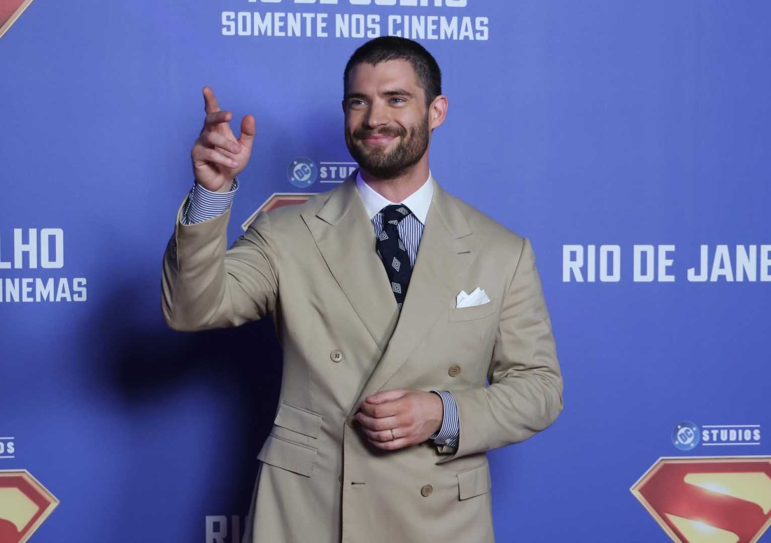 Superman David Corenswet Movie Premiere