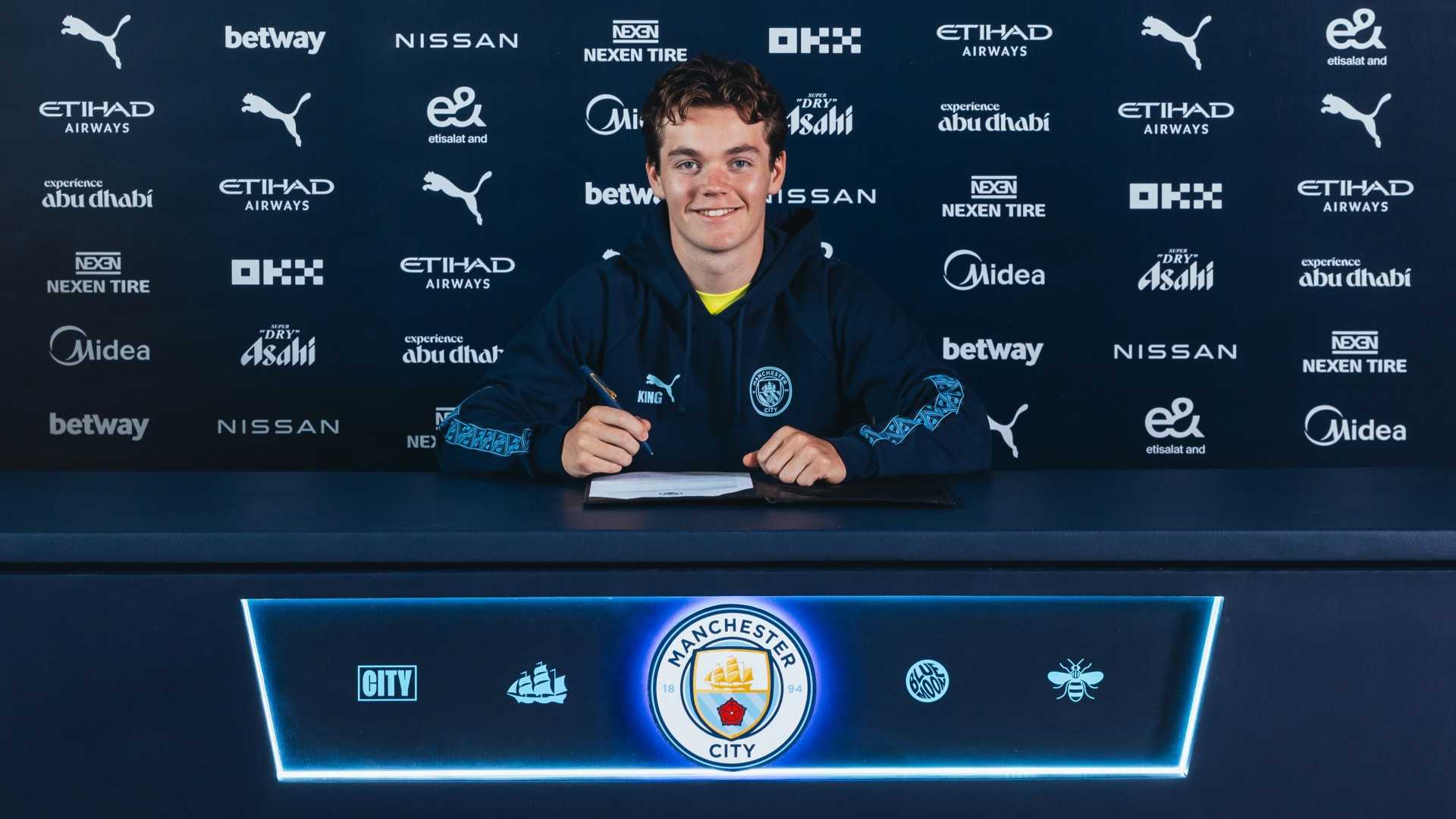 Sverre Nypan Manchester City Midfielder