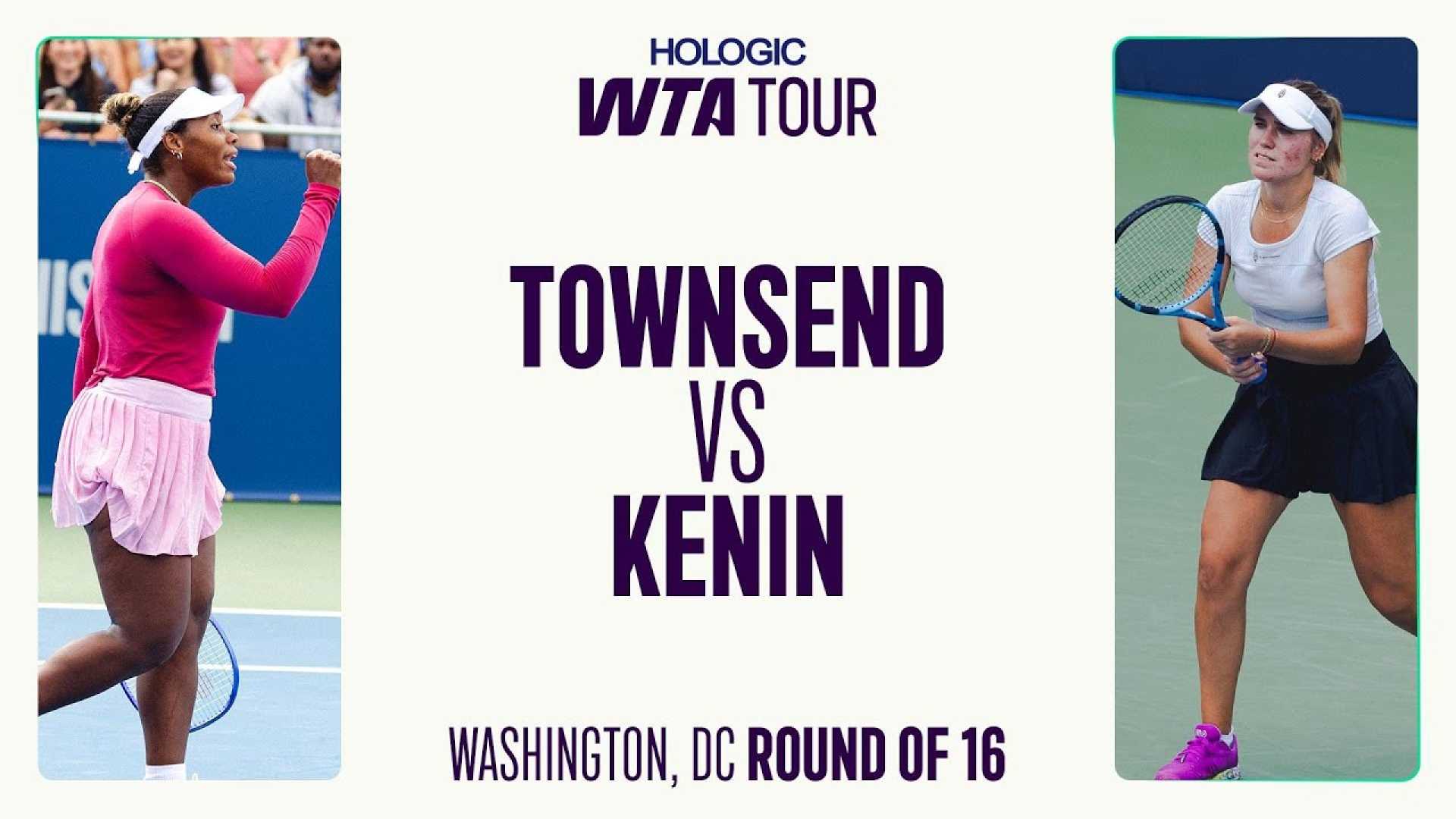 Taylor Townsend Tennis Match