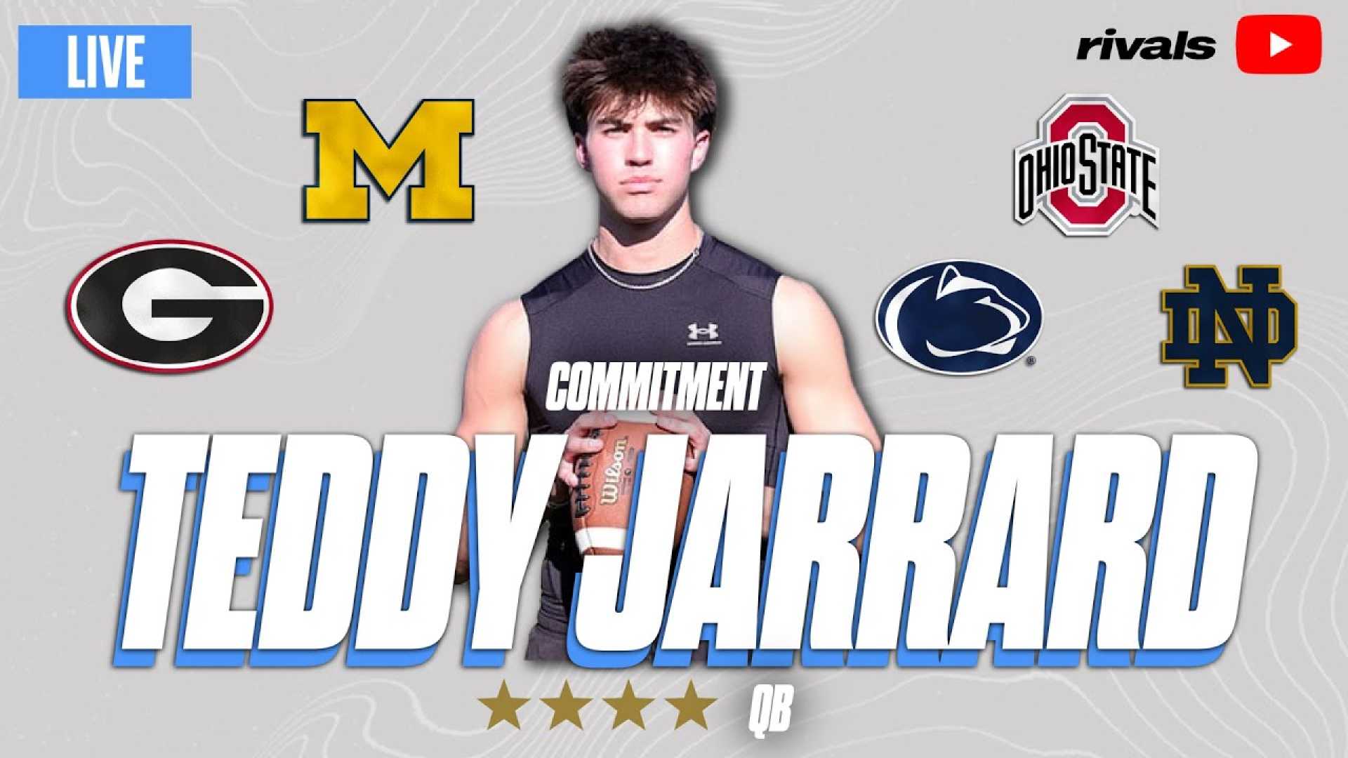 Teddy Jarrard Notre Dame Football Commitment