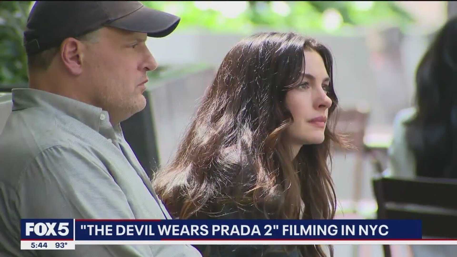 The Devil Wears Prada 2 Filming