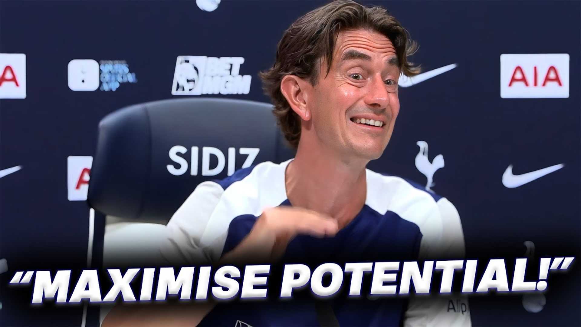 Thomas Frank Tottenham Hotspur Press Conference