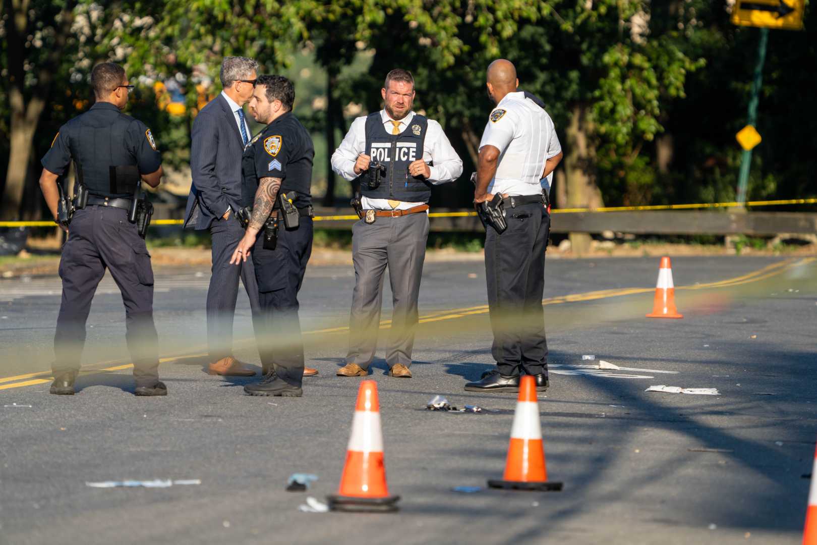 Throggs Neck Double Shooting Crime Scene