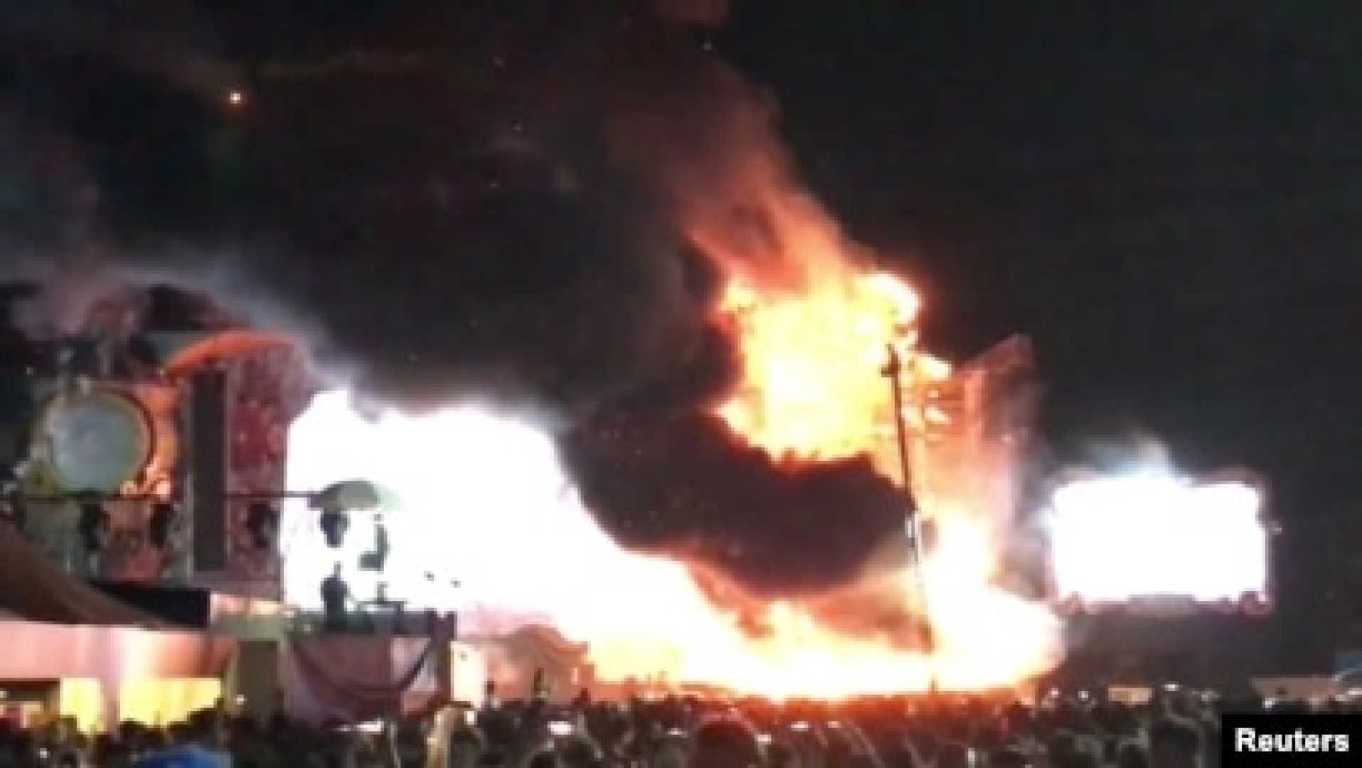 Tomorrowland Fire Main Stage Belgium