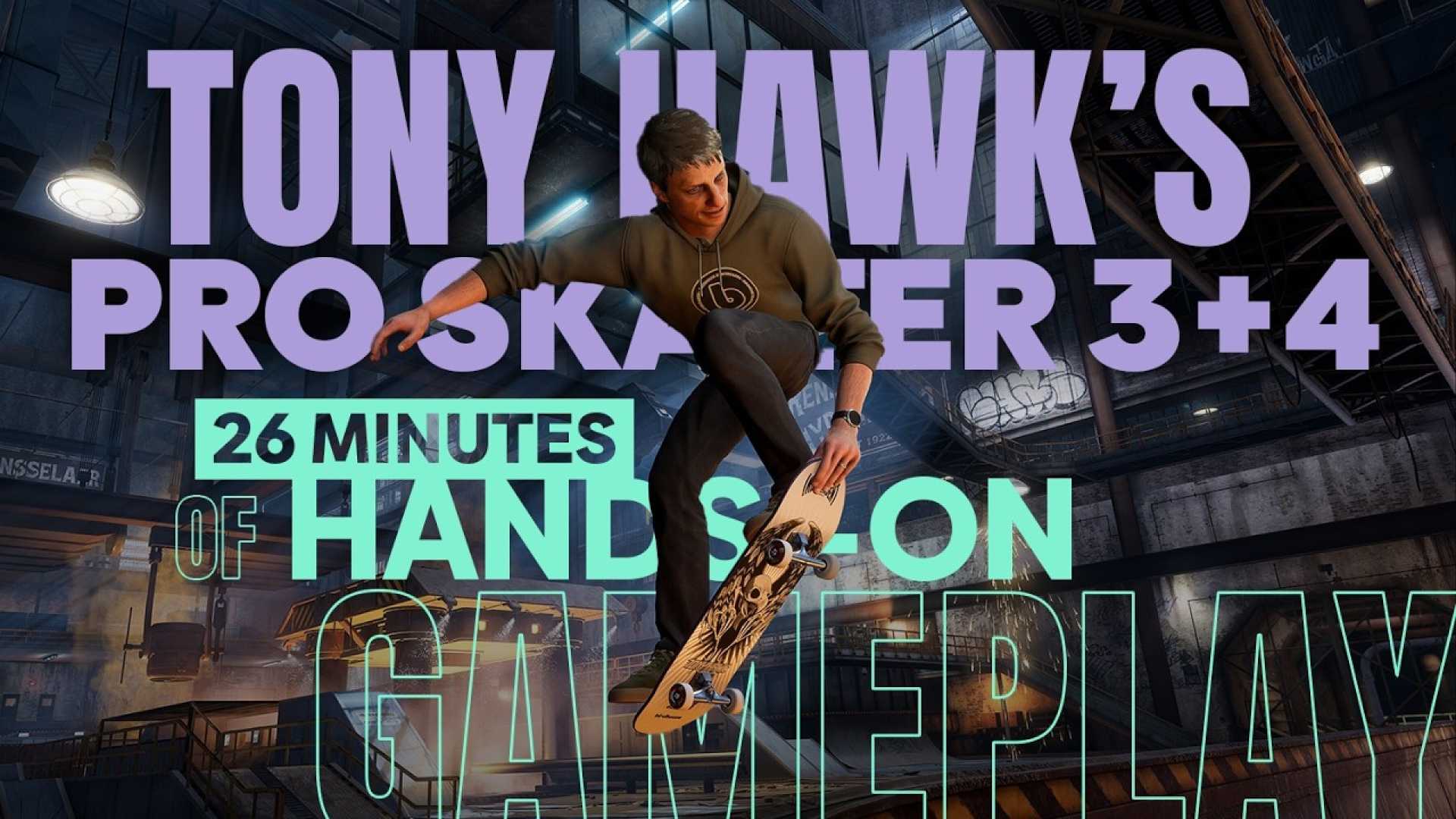 Tony Hawk Pro Skater 3 4 Gameplay