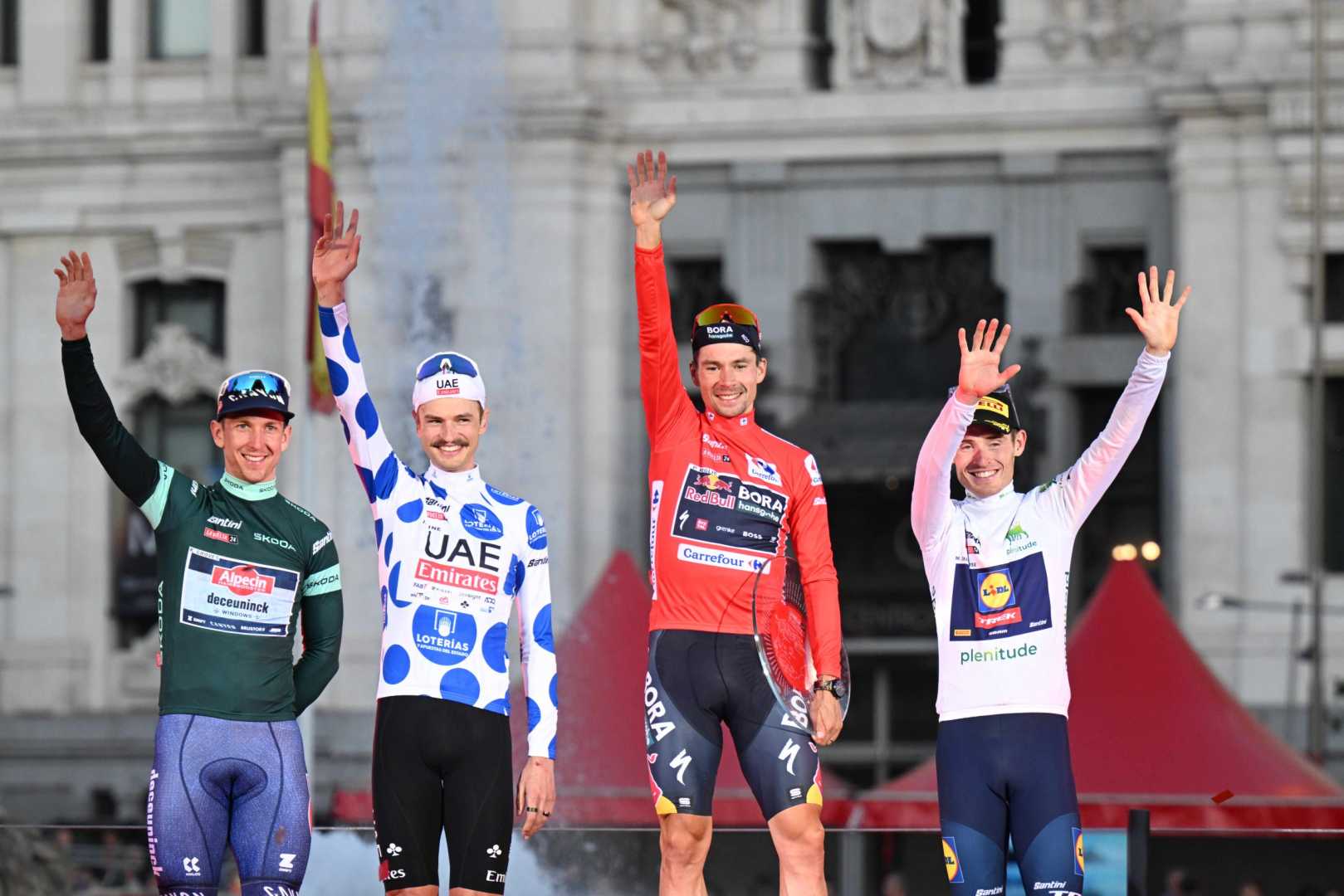 Tour De France 2025 Kaden Groves Podium