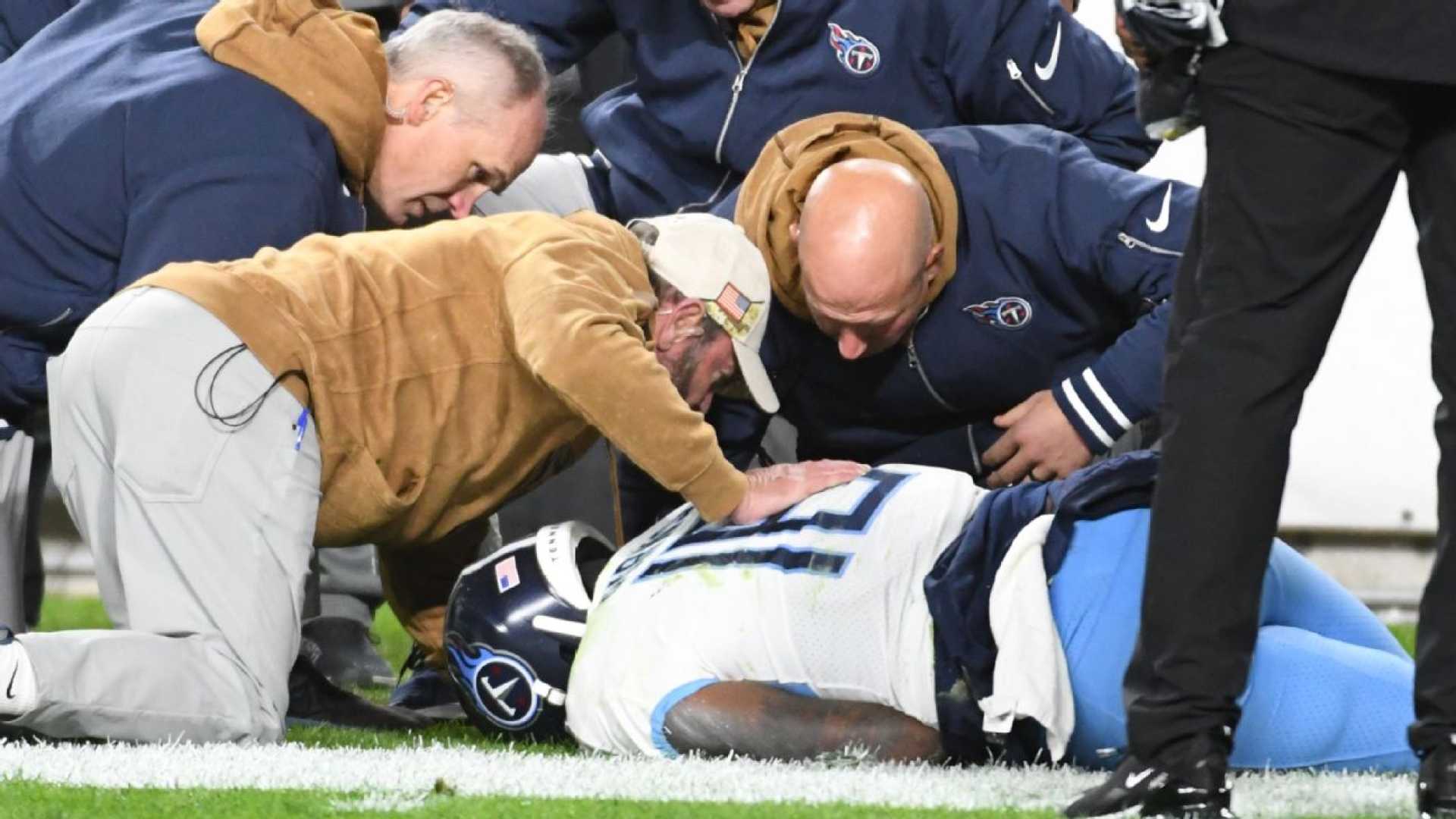 Treylon Burks Tennessee Titans Training Camp Injury