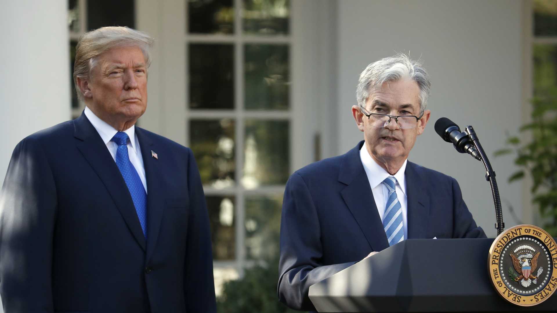 Trump And Jerome Powell Meeting Context