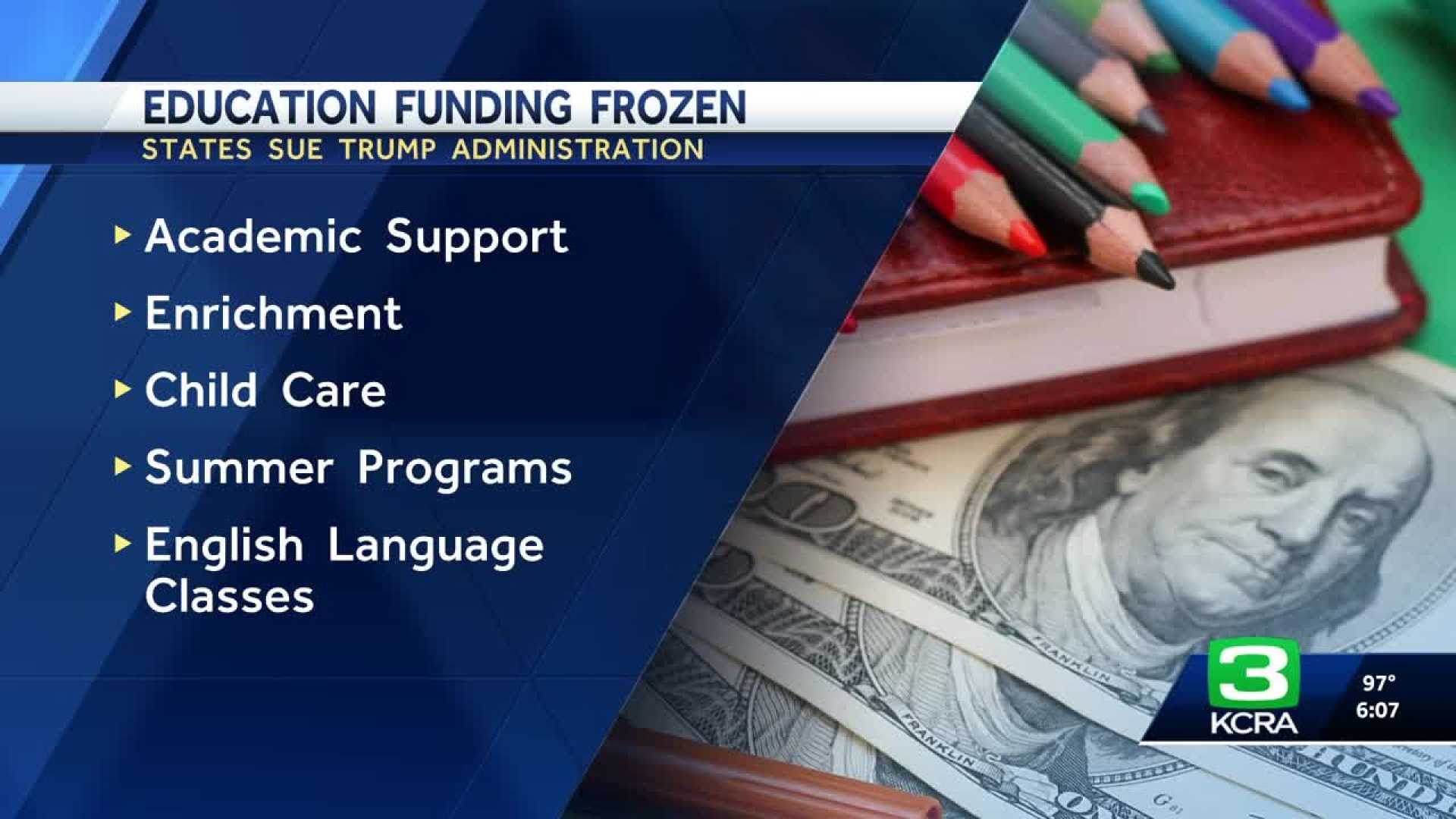 Trump Education Funding Lawsuit