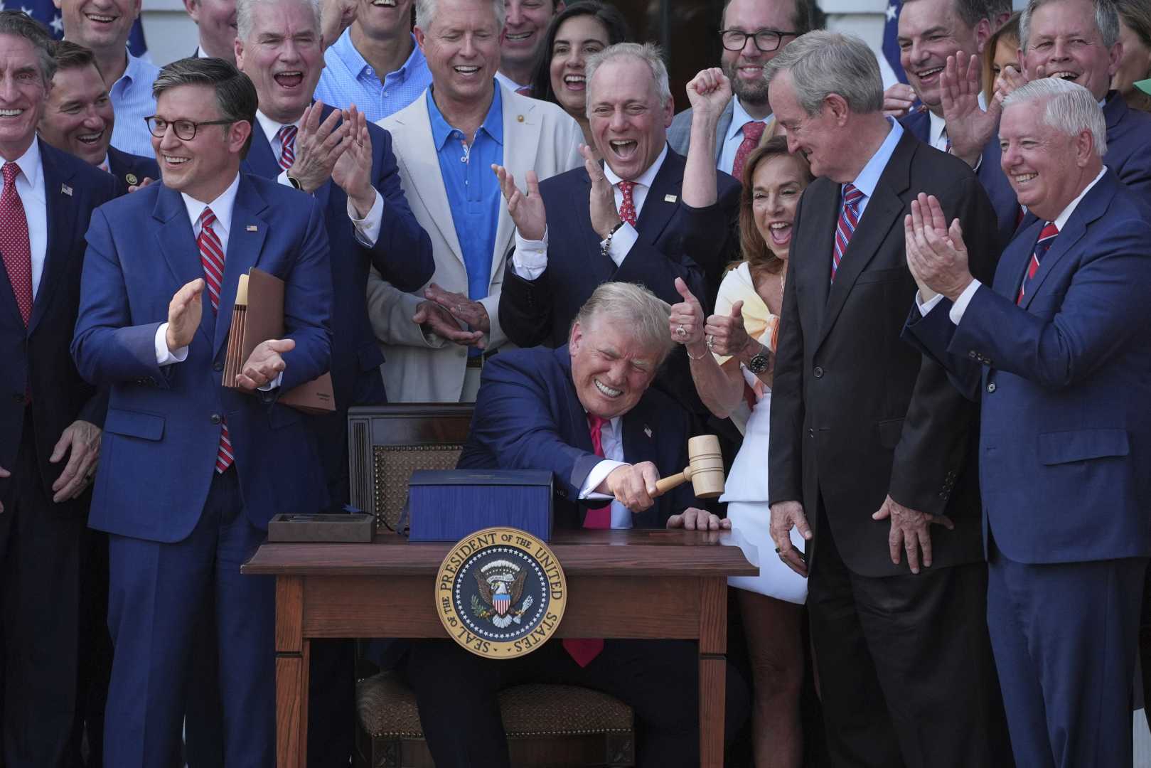 Trump Signing July 4 Spending Bill