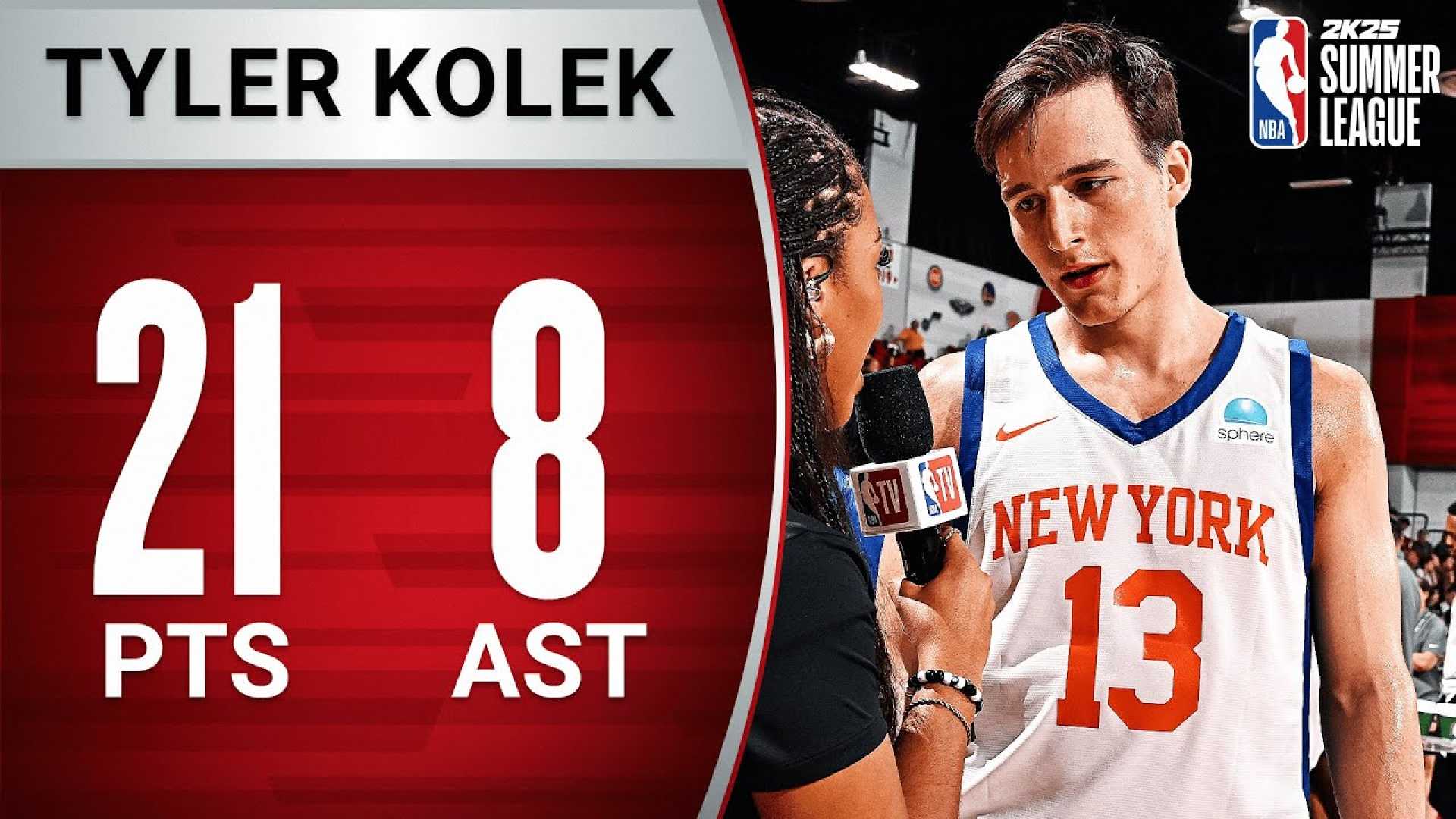 Tyler Kolek Basketball Summer League