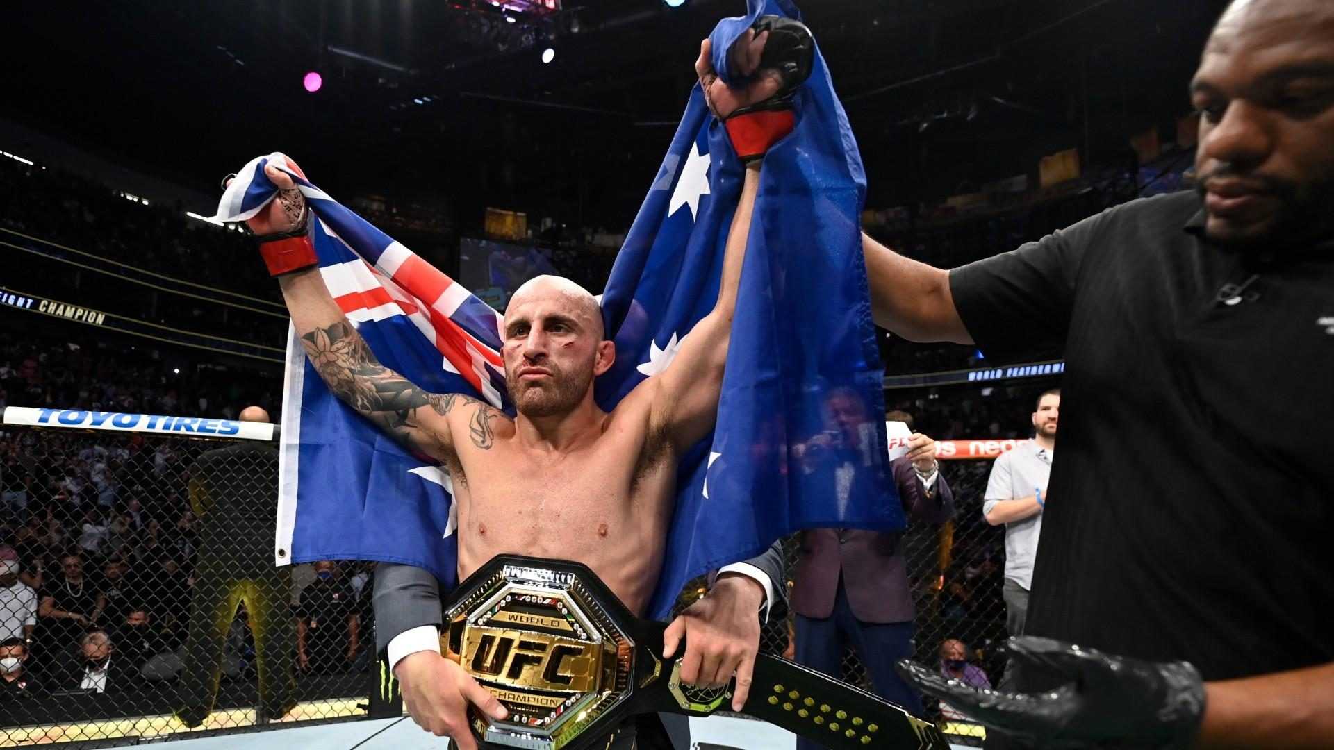 Ufc Featherweight Champion Volkanovski