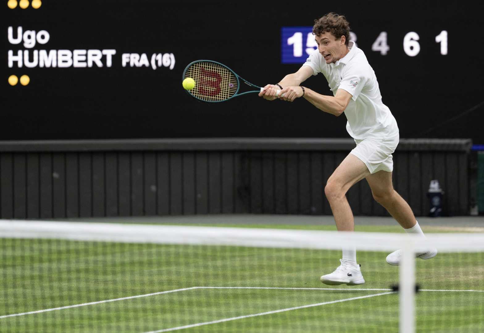 Ugo Humbert Gael Monfils Wimbledon 2025