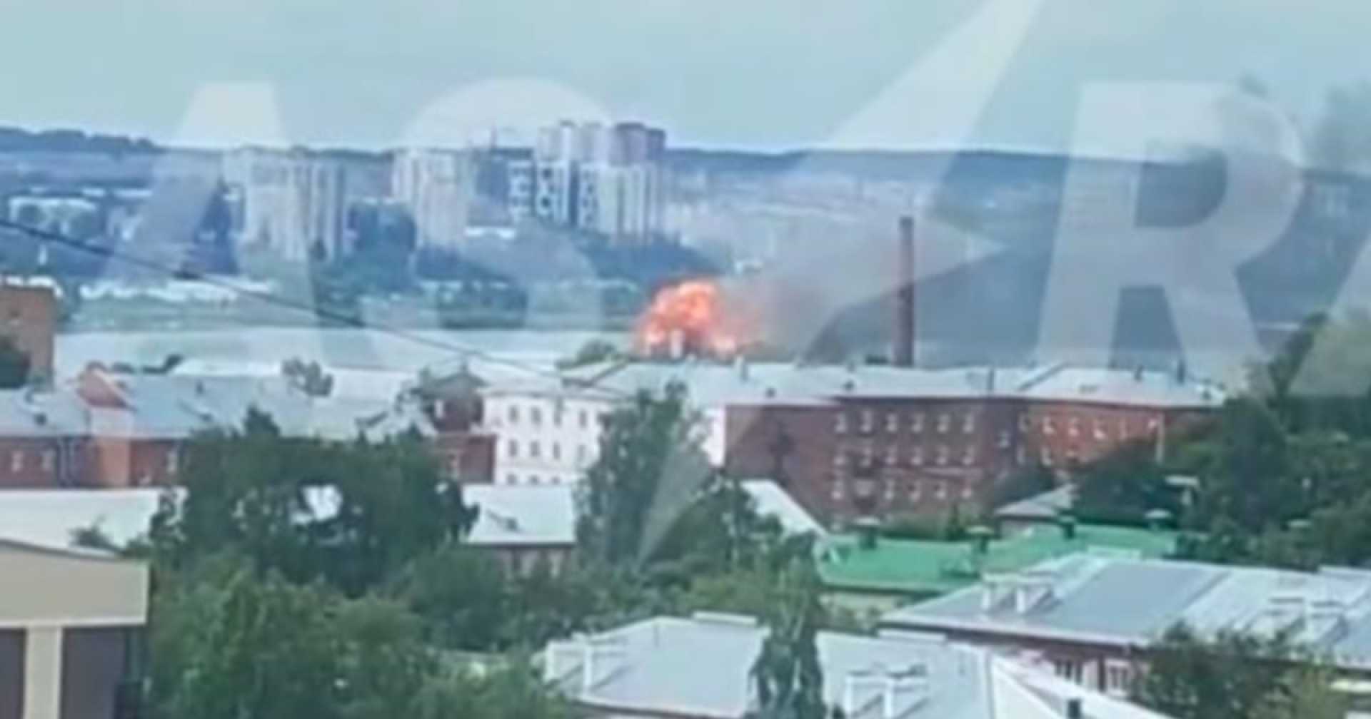 Ukrainian Drone Strike Izhevsk Factory
