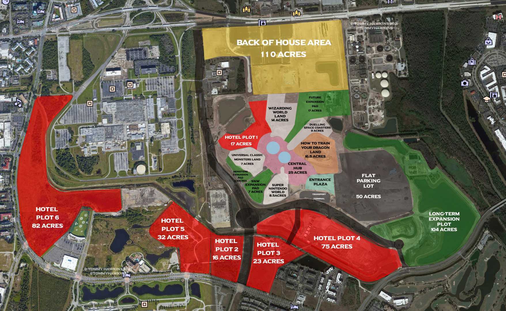 Universal Orlando Expansion Theme Park