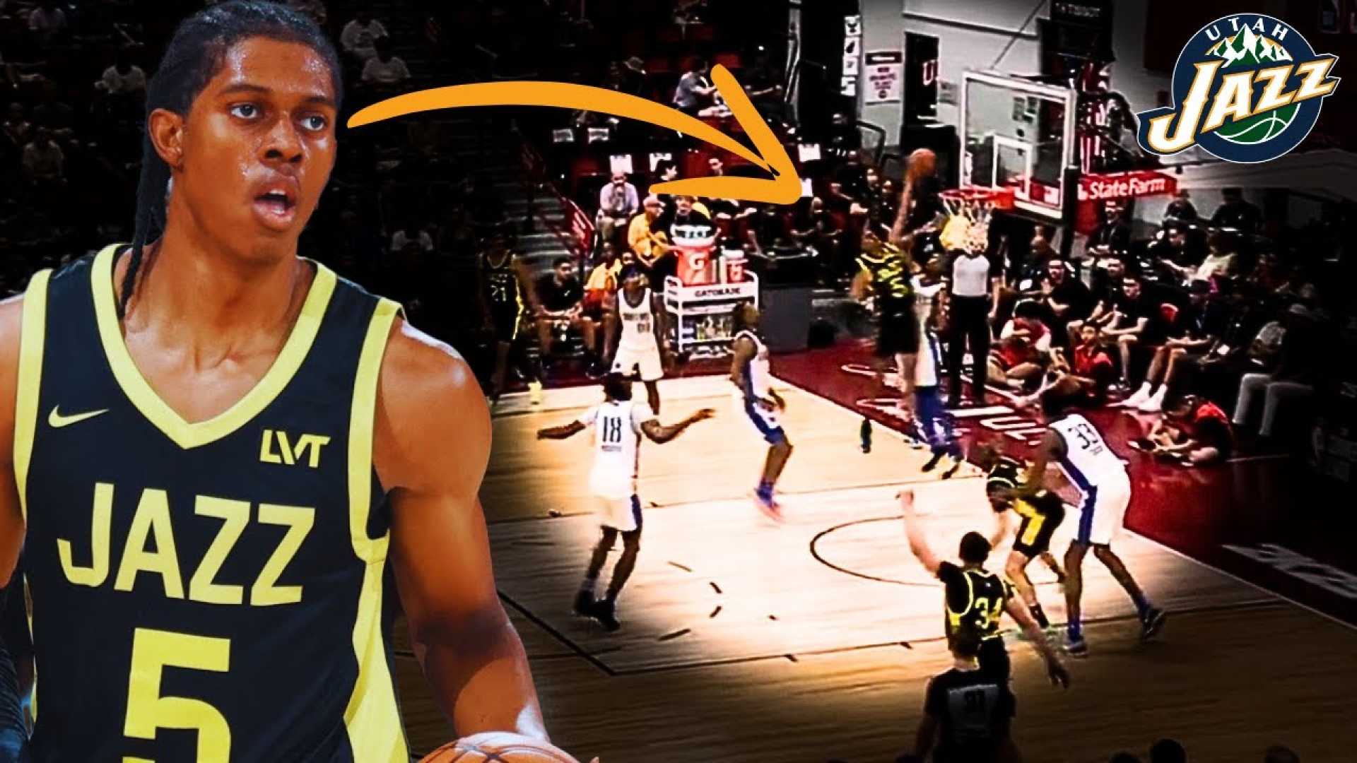 Utah Jazz Cody Williams Summer League