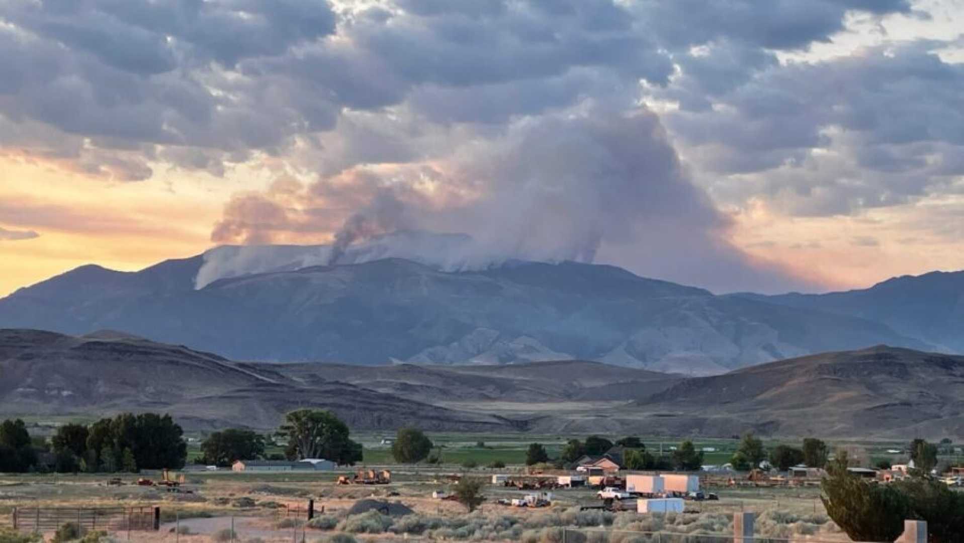 Utah Wildfire Monroe Canyon Fire