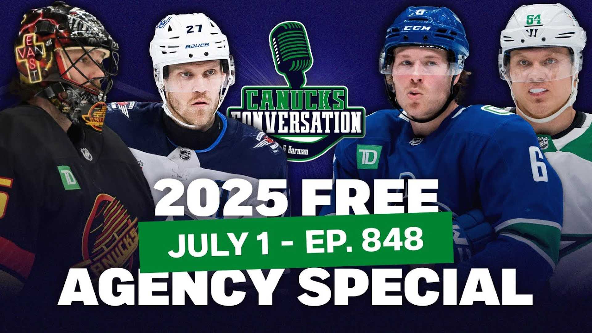 Vancouver Canucks Nhl Free Agency July 2025