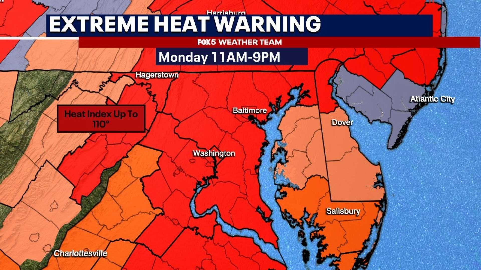 Washington D.c. Heat Wave July 2025