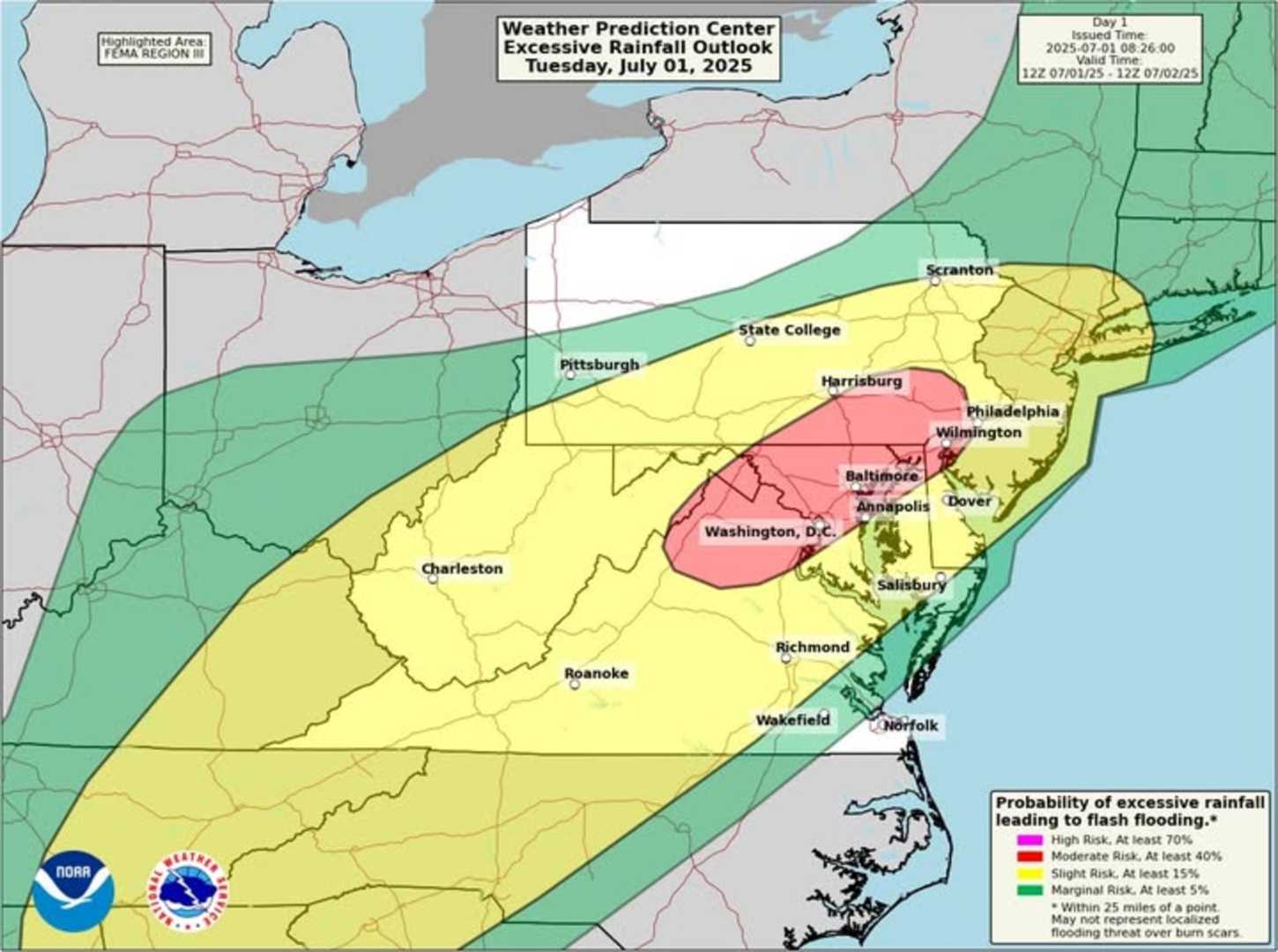 Washington Dc Severe Weather July 2025