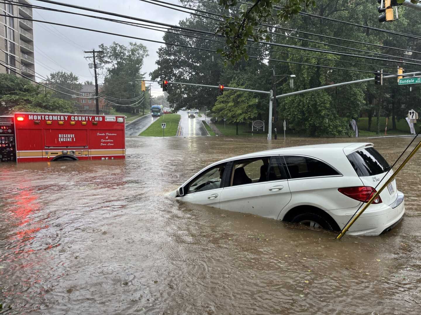 Washington D.c. Thunderstorms Flooding