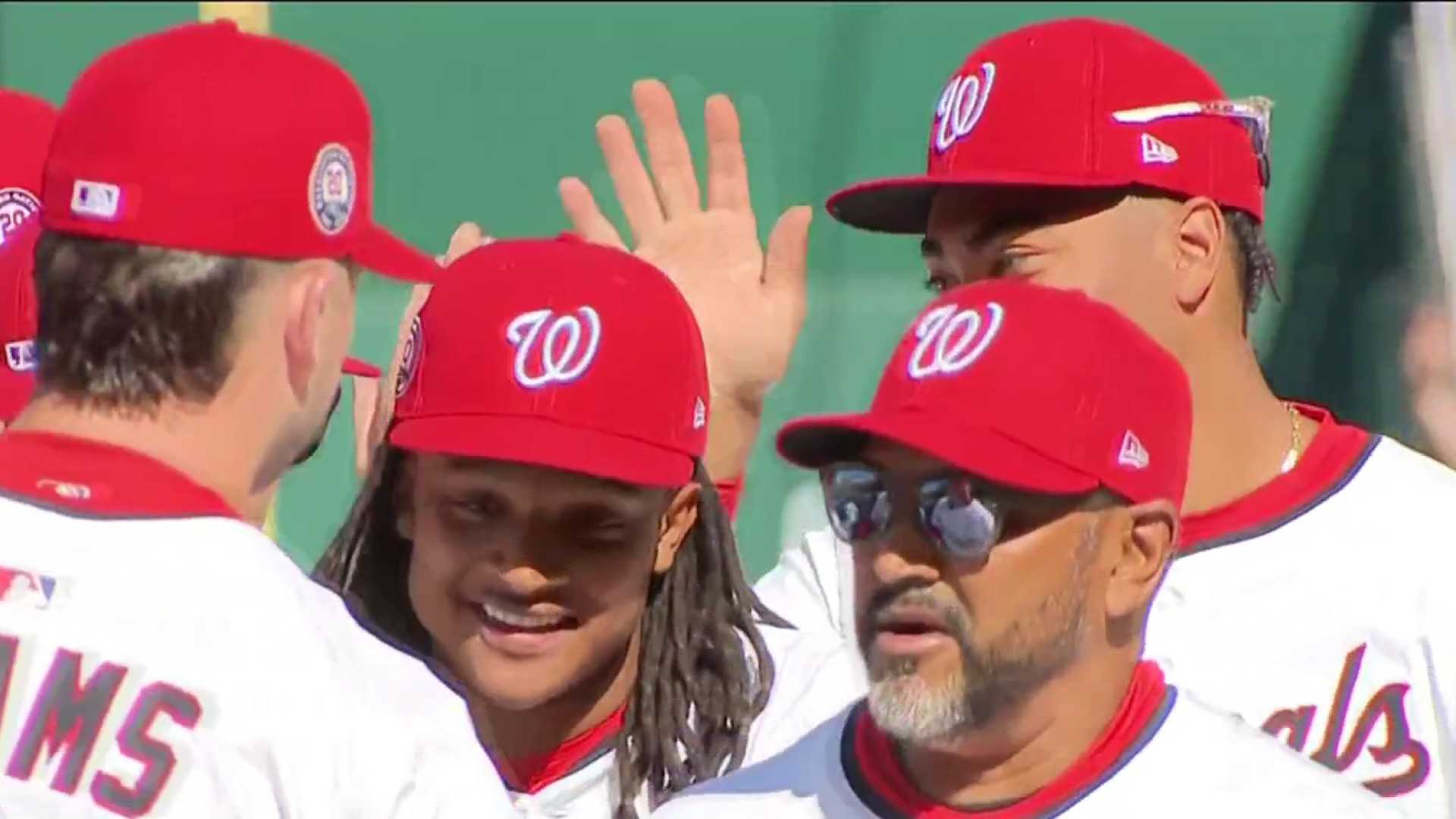 Washington Nationals Gm Mike Rizzo And Manager Davey Martinez