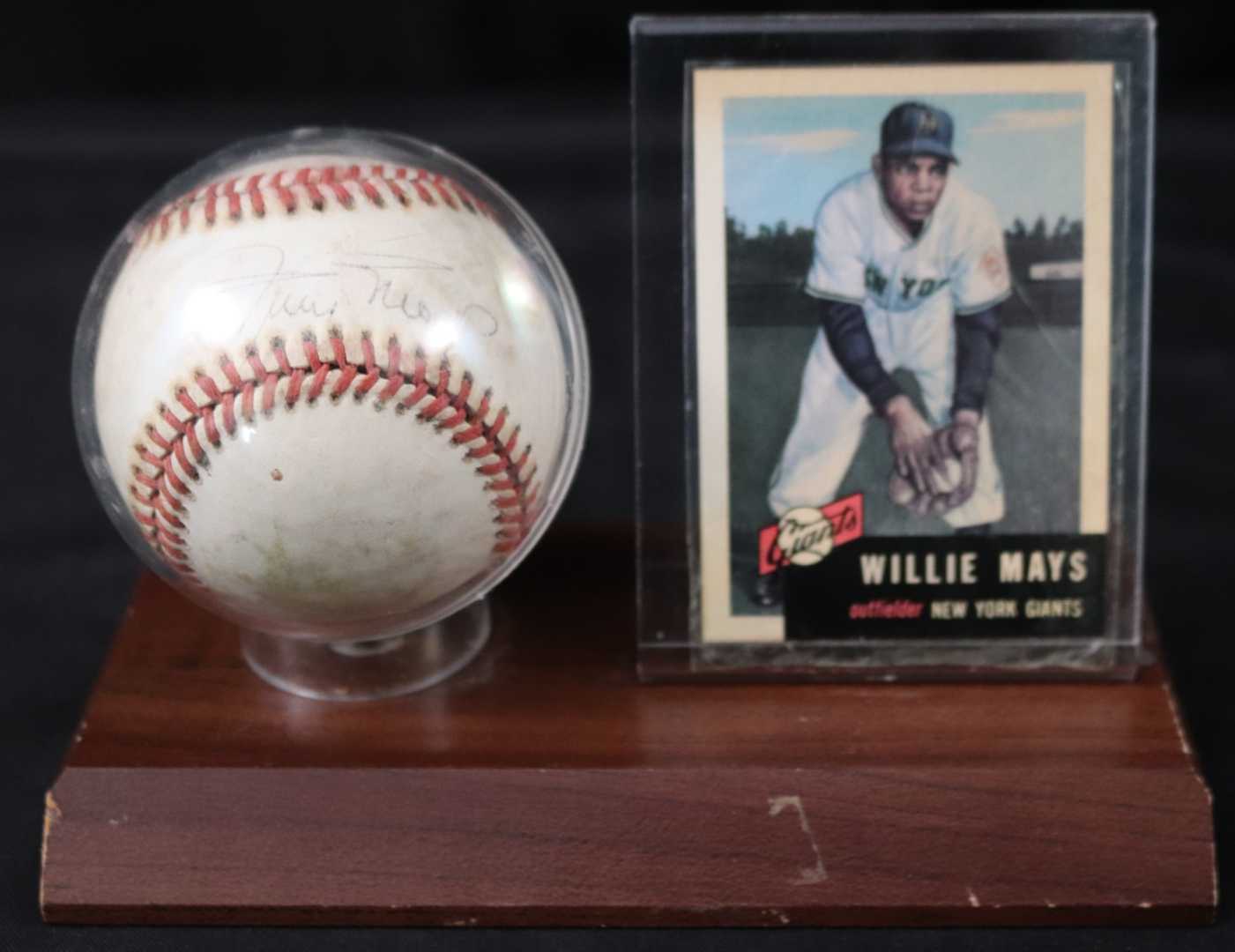 Willie Mays Memorabilia Auction