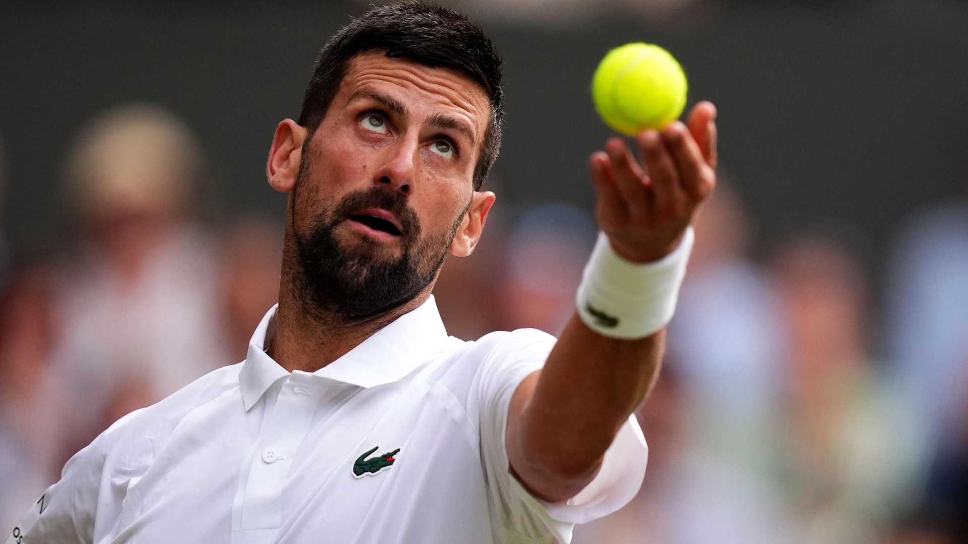 Wimbledon 2025 Djokovic Sinner