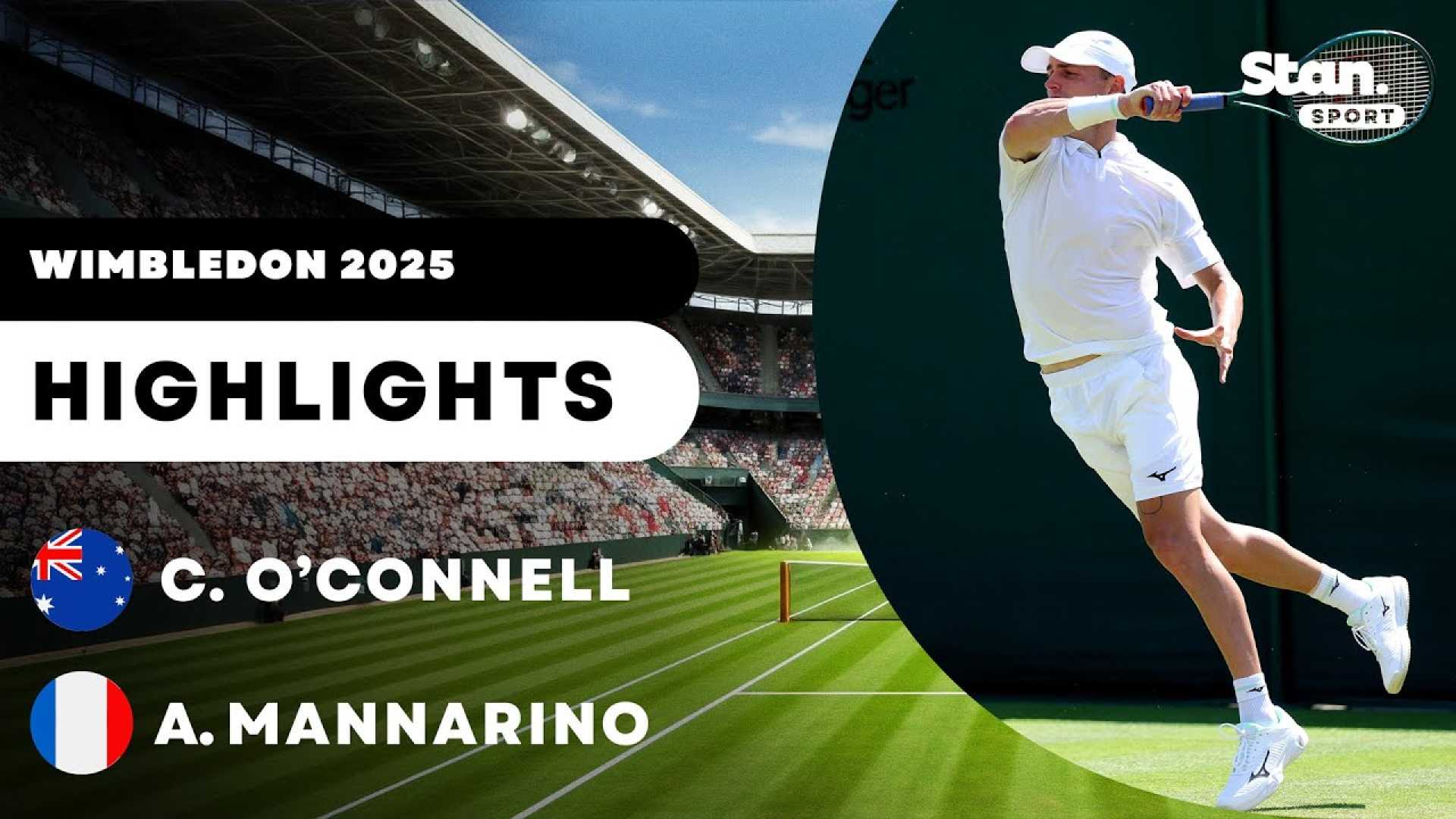 Wimbledon 2025 First Round Tennis Highlights