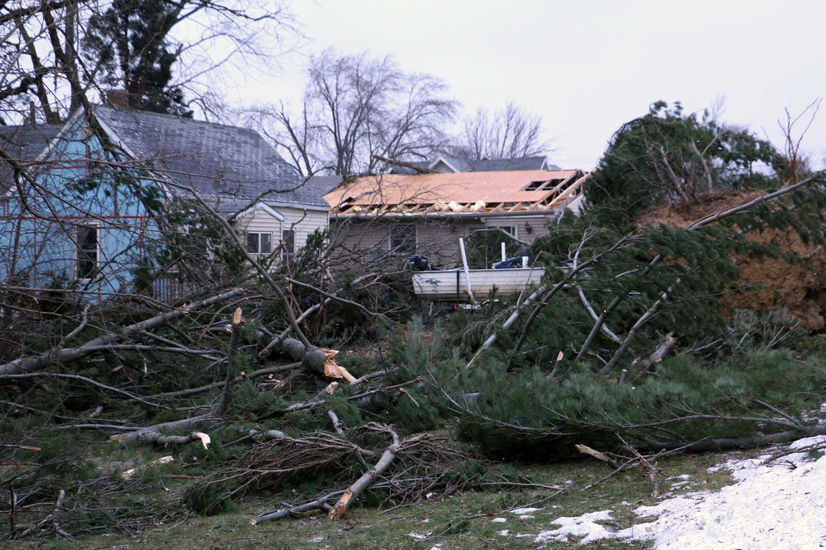 Wisconsin Tornado Storm Damage Photos