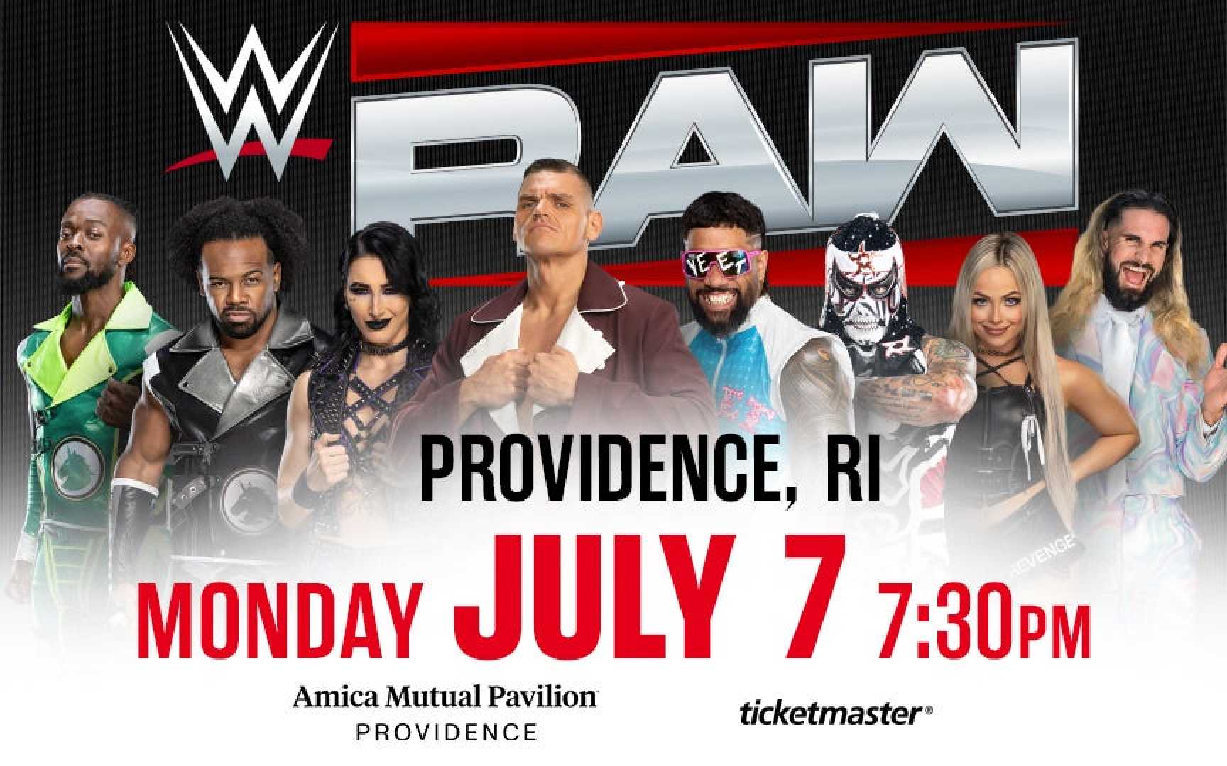 Wwe Monday Night Raw Providence