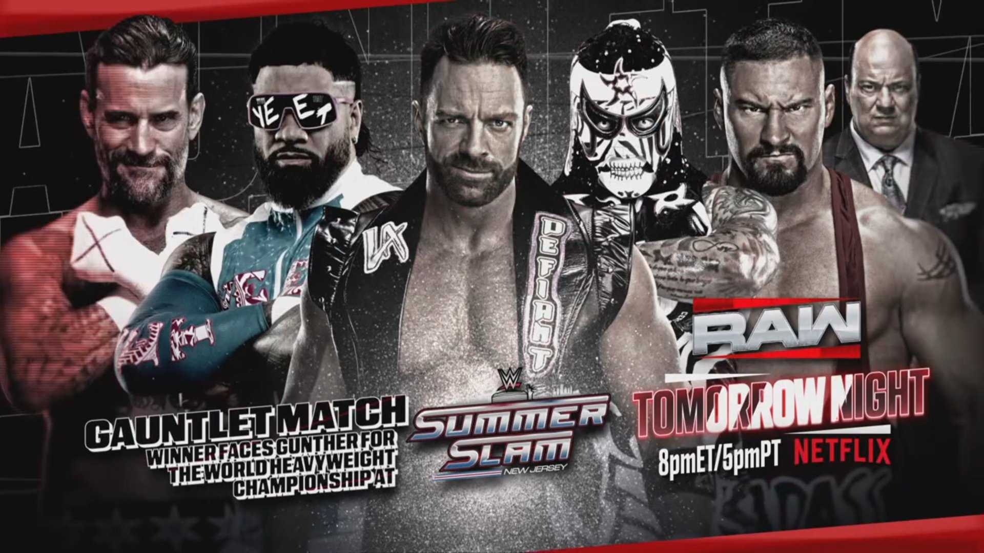 Wwe Raw Gauntlet Match July 2025