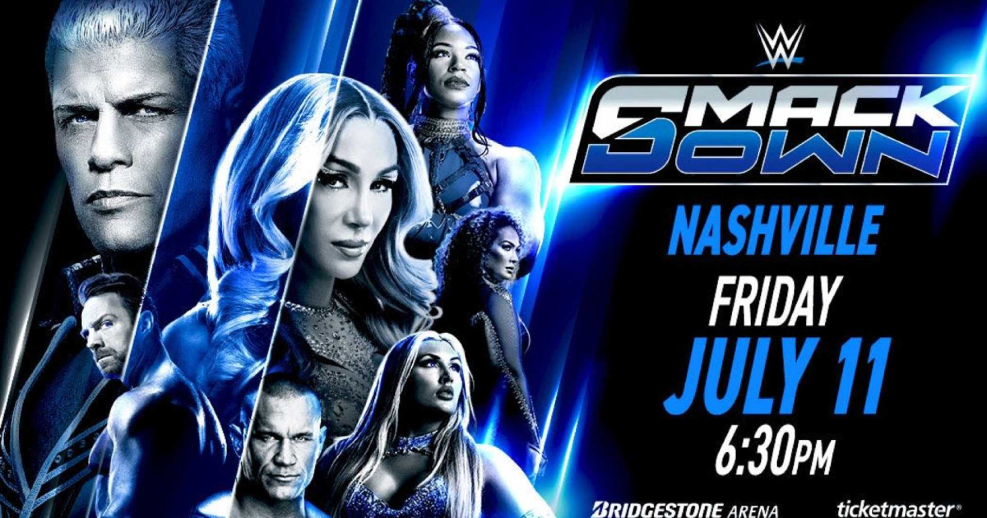 Wwe Smackdown Nashville July 2025