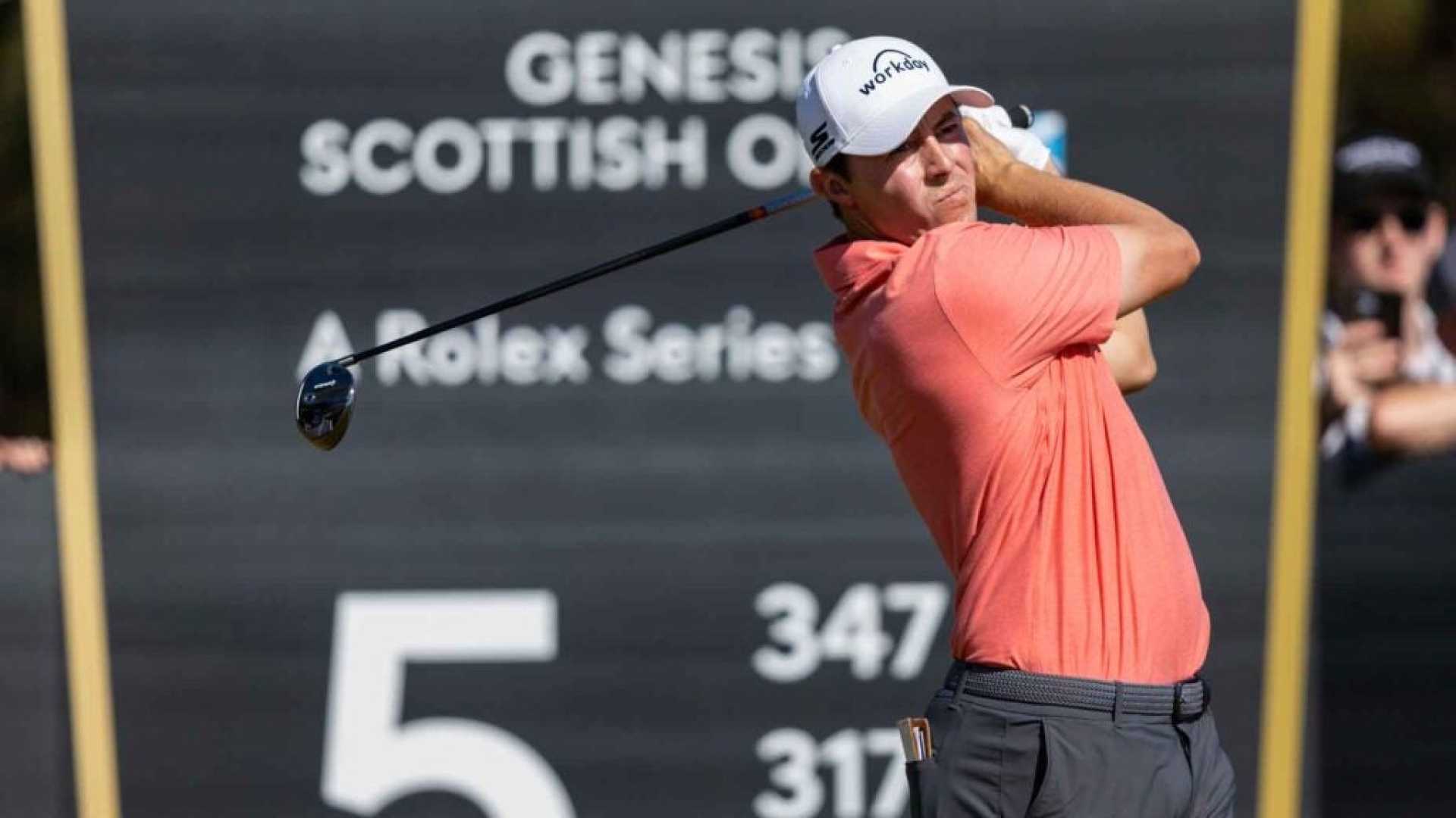Wyndham Clark And Matt Fitzpatrick Golf Scotland