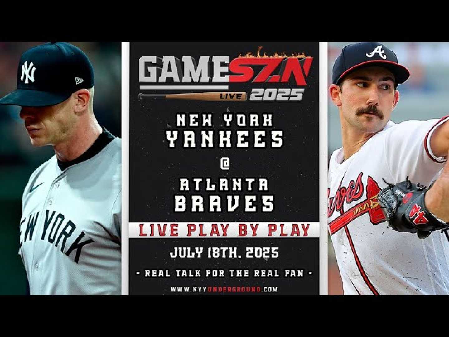 Yankees Braves July 18 2025