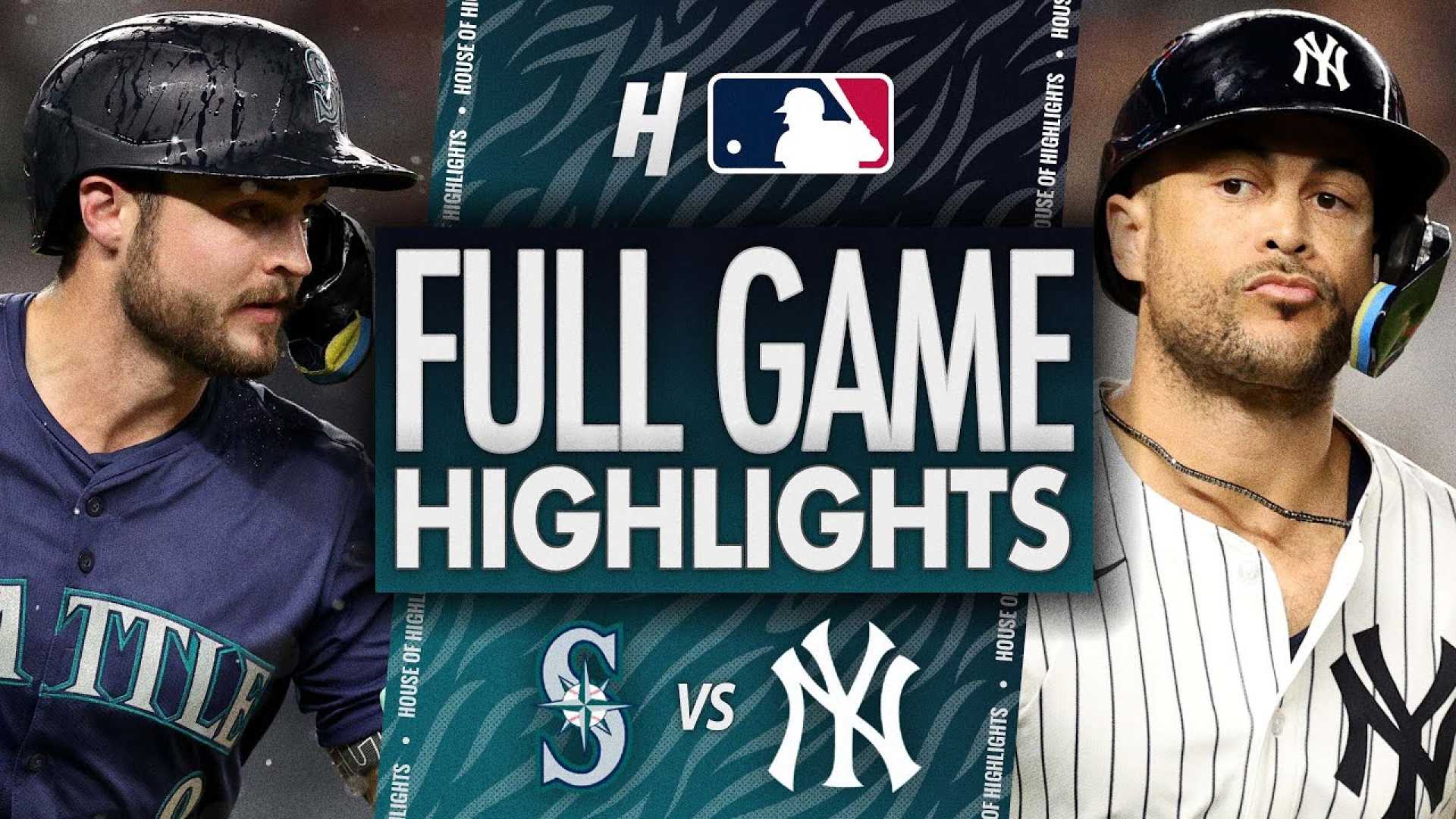 Yankees Mariners Mlb Game Highlights