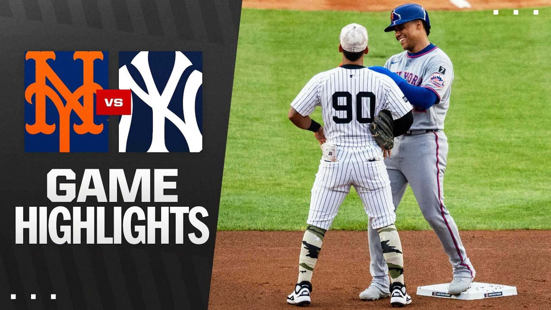 Yankees Mets Baseball Game Highlights