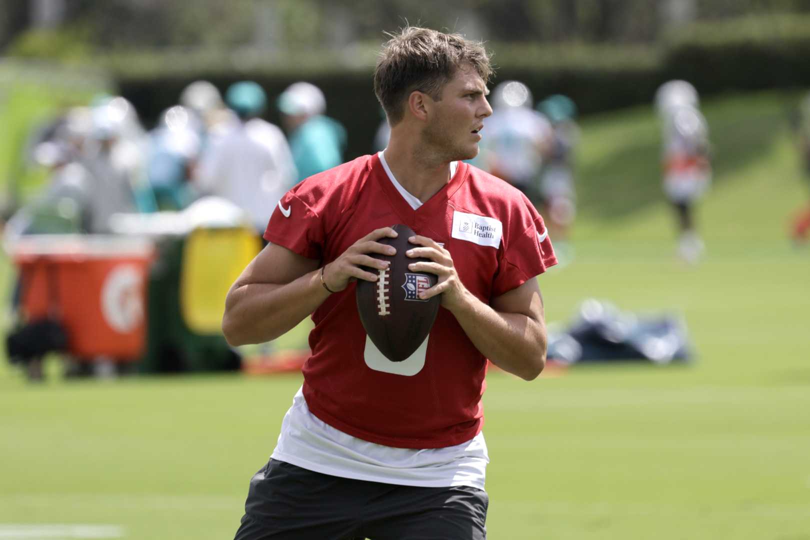 Zach Wilson Dolphins Training Camp