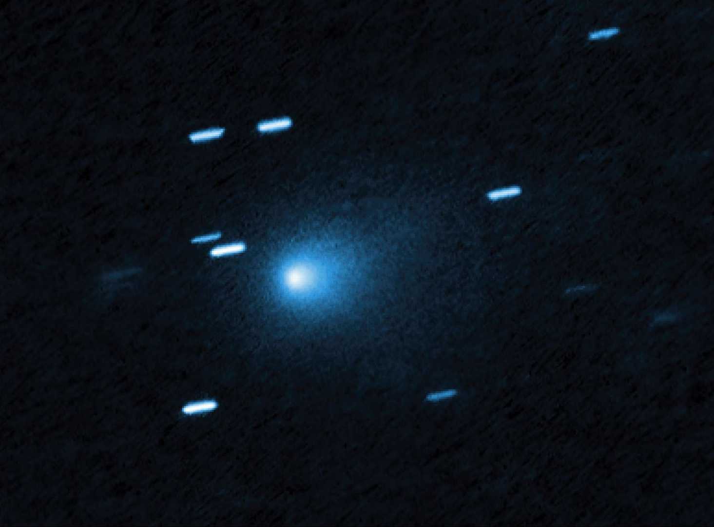3i/atlas Interstellar Object Glow