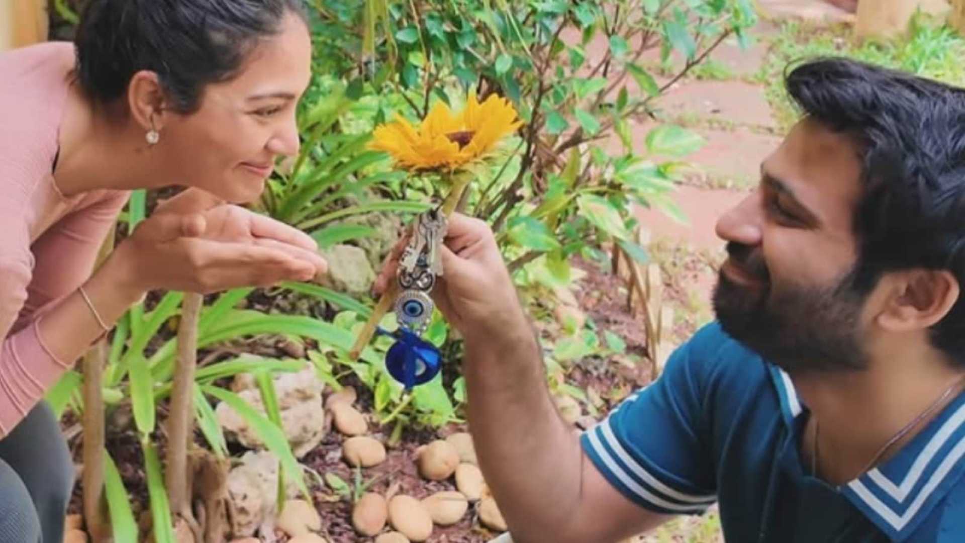 Aaryamann Puran Singh Yogita Bihani Engagement
