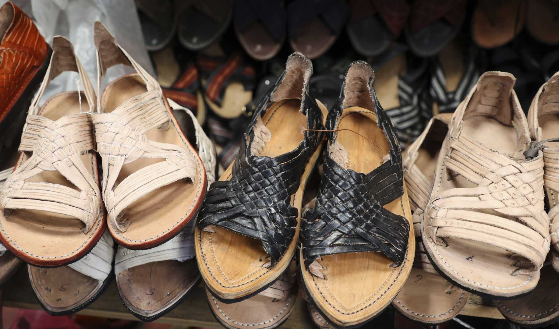 Adidas Sandals And Indigenous Huaraches