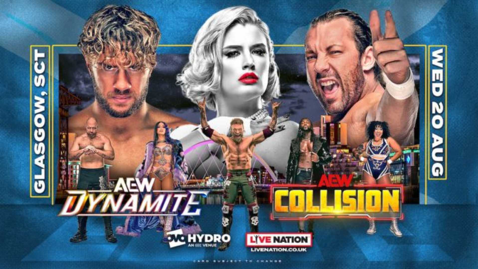 Aew Collision Glasgow Wrestling Match