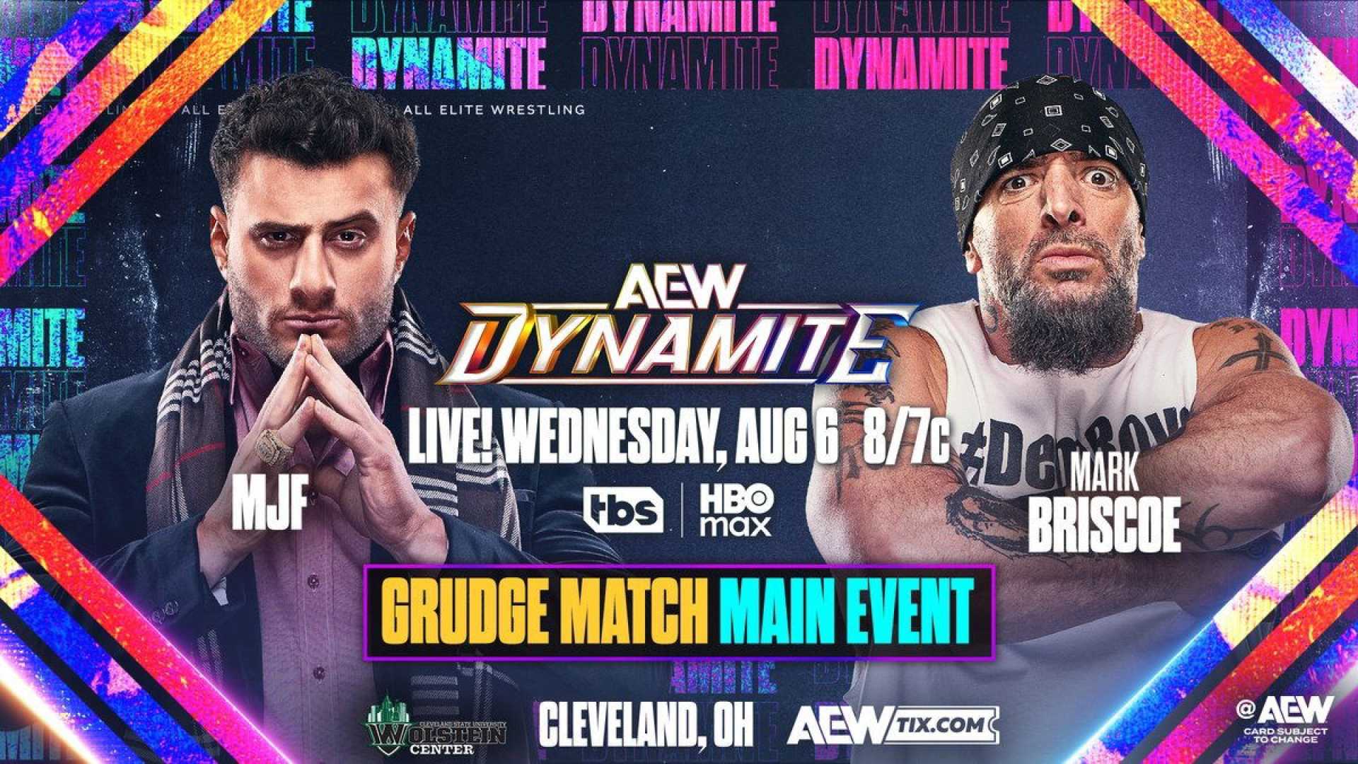 Aew Dynamite Cleveland August 2025