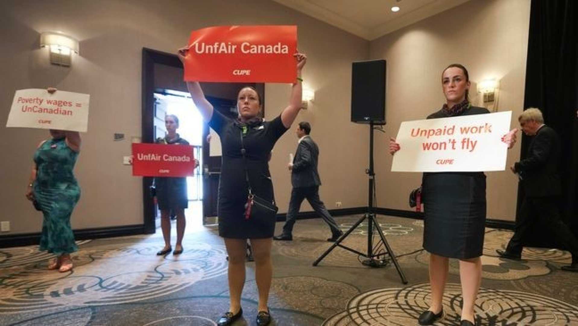 Air Canada Flight Attendants Strike July 2025